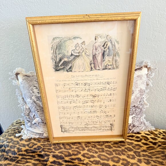 Vintage Framed Music Print - Picture 11 of 14